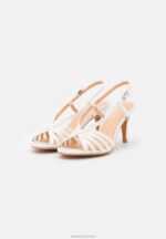 Z62T1348 Women Anna Field Sandals White - Image 3
