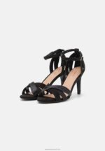 Z62T1352 Women Anna Field High Heeled Sandals Black - Image 3