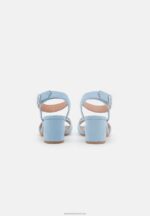 Z62T1353 Women Anna Field Sandals Light Blue - Image 4