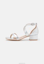 Z62T1356 Women Anna Field Comfort Sandals Silver - Image 2