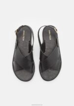 Z62T1358 Women Anna Field Sandals Black - Image 6