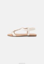 Z62T1361 Women Anna Field Sandals White - Image 2