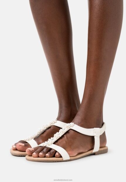 Z62T1361 Women Anna Field Sandals White