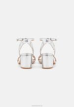 Z62T1364 Women Anna Field Sandals Silver - Image 4