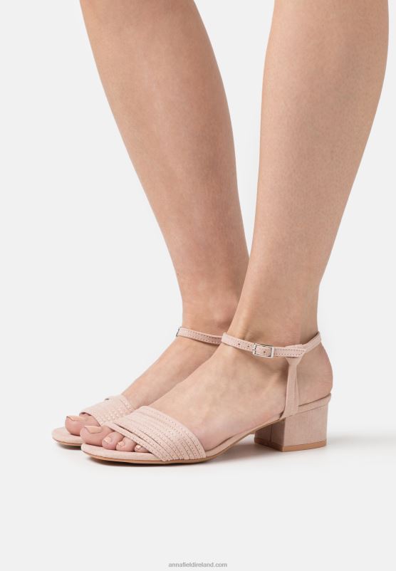 z62t1365_women_anna_field_sandals_light_pink.jpg Z62T1365 Women Anna Field Sandals Light Pink - Image 1
