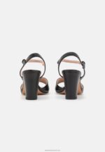Z62T1369 Women Anna Field Leather Sandals Black - Image 4