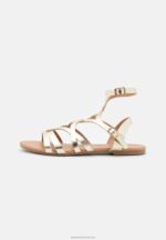 Z62T1373 Women Anna Field Sandals Gold - Image 2