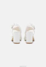 Z62T1376 Women Anna Field Sandals White - Image 4