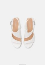 Z62T1376 Women Anna Field Sandals White - Image 6