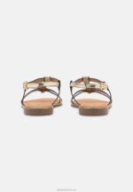 Z62T1377 Women Anna Field Sandals Gold - Image 4