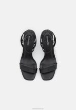 Z62T1380 Women Anna Field High Heeled Sandals Black - Image 6
