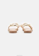 Z62T1391 Women Anna Field Sandals Gold - Image 4