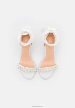 Z62T1398 Women Anna Field Sandals White - Image 6