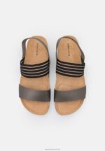 Z62T1406 Women Anna Field Sandals Gunmetal - Image 6
