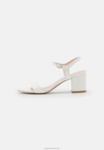 Z62T1413 Women Anna Field Leather Sandals White - Image 2