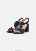 Z62T1414 Women Anna Field Sandals Dark Blue - Image 3