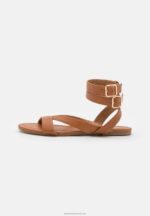 Z62T1422 Women Anna Field Sandals Cognac - Image 2