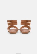 Z62T1422 Women Anna Field Sandals Cognac - Image 4