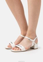 Z62T1430 Women Anna Field Sandals White