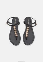 Z62T1432 Women Anna Field Sandals Black - Image 6