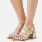 Z62T1435 Women Anna Field Sandals Gold