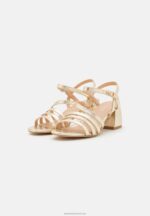 Z62T1435 Women Anna Field Sandals Gold - Image 3