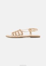 Z62T1436 Women Anna Field Sandals Gold - Image 2