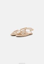 Z62T1436 Women Anna Field Sandals Gold - Image 3