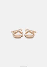 Z62T1436 Women Anna Field Sandals Gold - Image 4