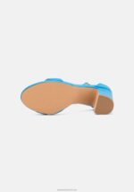 Z62T1437 Women Anna Field High Heeled Sandals Blue - Image 5