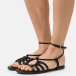 Z62T1438 Women Anna Field Sandals Black