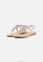 Z62T1439 Women Anna Field Chio Sandals Beige - Image 3