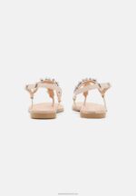 Z62T1439 Women Anna Field Chio Sandals Beige - Image 4