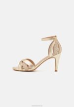 Z62T1441 Women Anna Field Sandals Gold - Image 2