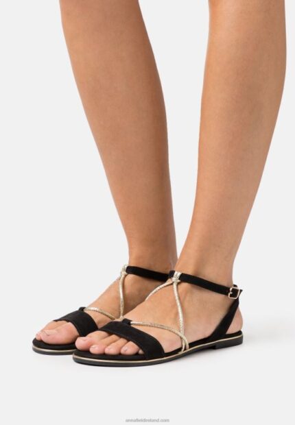 Z62T1443 Women Anna Field Sandals Black