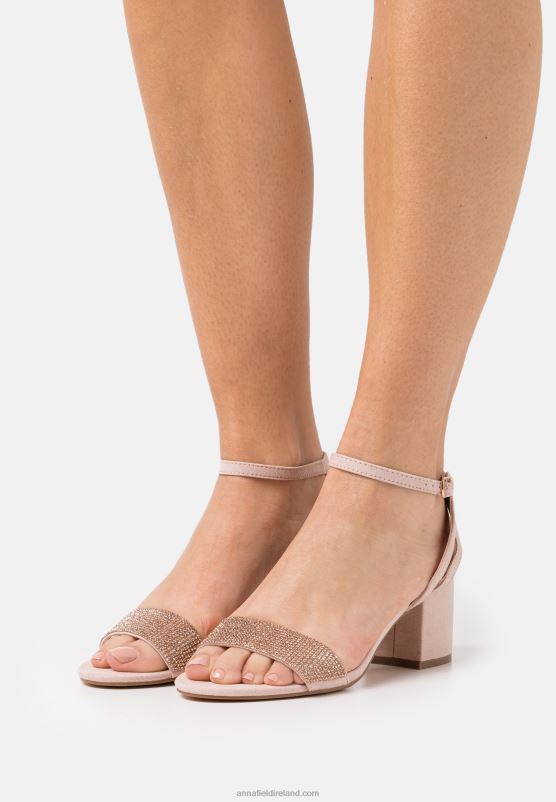 z62t1445_women_anna_field_sandals_light_pink.jpg Z62T1445 Women Anna Field Sandals Light Pink - Image 1