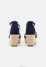 Z62T1453 Women Anna Field Platform Sandals Blue - Image 3