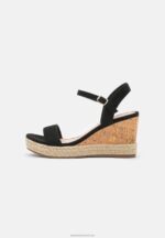 Z62T1455 Women Anna Field Platform Sandals Black - Image 2