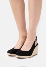 Z62T1458 Women Anna Field Platform Sandals Black