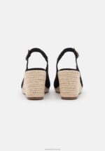 Z62T1458 Women Anna Field Platform Sandals Black - Image 4