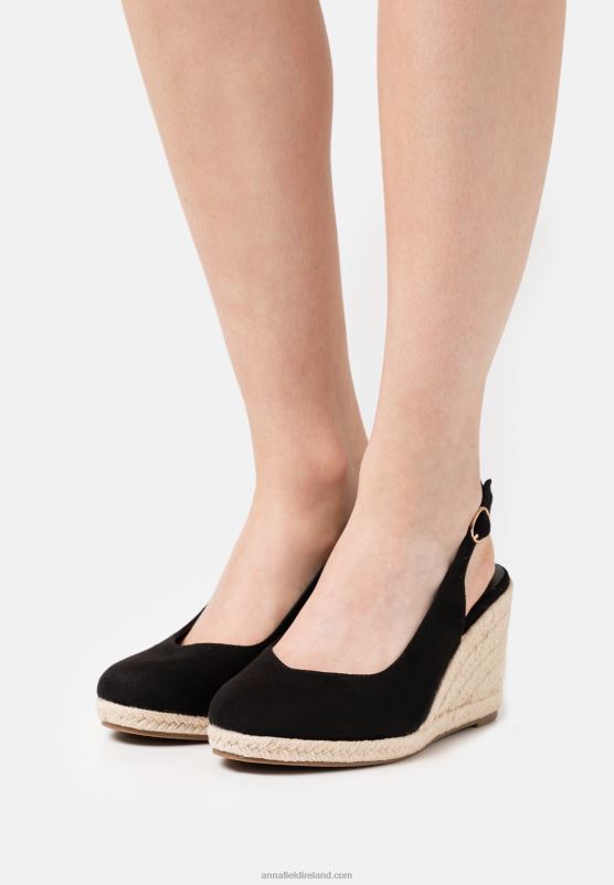 z62t1458_women_anna_field_platform_sandals_black.jpg Z62T1458 Women Anna Field Platform Sandals Black - Image 1