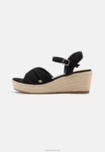 Z62T1460 Women Anna Field Platform Sandals Black - Image 2