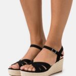 Z62T1460 Women Anna Field Platform Sandals Black