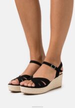 Z62T1460 Women Anna Field Platform Sandals Black
