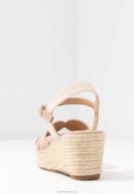 Z62T1463 Women Anna Field Platform Sandals Light Pink - Image 6