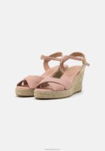 Z62T1465 Women Anna Field Platform Sandals Light Pink - Image 3