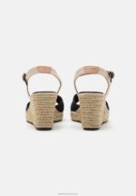 Z62T1467 Women Anna Field Platform Sandals Black - Image 4