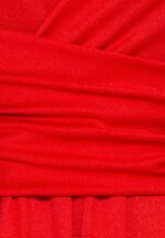 Z62T146 Women Anna Field Jersey Dress Red - Image 3