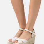 Z62T1470 Women Anna Field Platform Sandals Beige