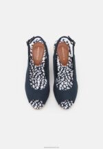 Z62T1473 Women Anna Field Wedge Sandals Dark Blue - Image 6